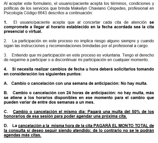 Consentimiento informado pagina 1