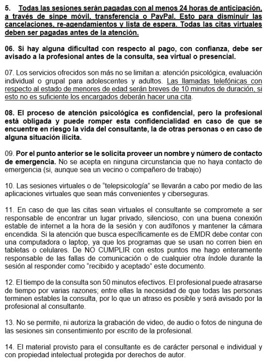 Consentimiento informado pagina 2