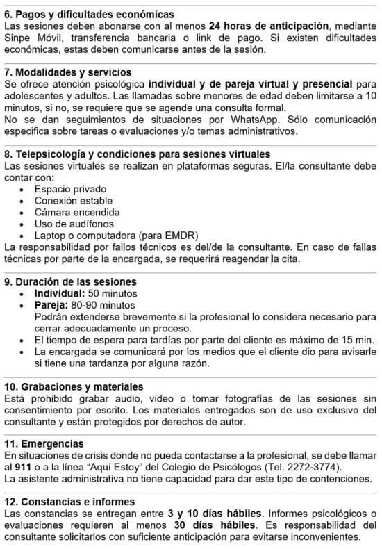 Consentimiento informado pagina 2