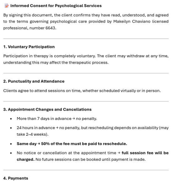 Informed Consent Page 1