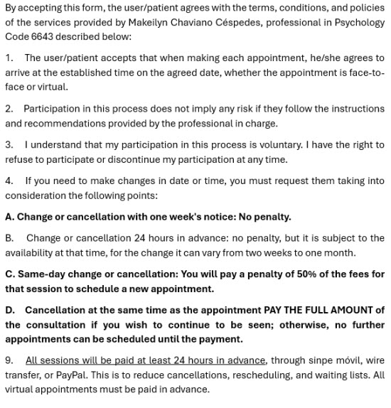 Informed Consent Page 1